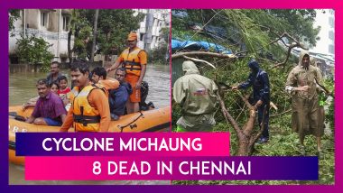 Cyclone Michaung: Cyclonic Storm To Make Landfall In Andhra Pradesh On December 5; Eight Dead In Chennai