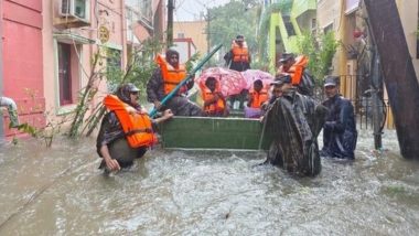 Cyclone Michaung in Tamil Nadu: Public Holiday Declared in Chennai, Chengalpattu, Kancheepuram and Tiruvallur Districts Tomorrow