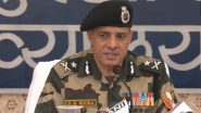 Indian Army Gave Befitting Reply to Pakistan After It Indulged in Three Ceasefire Violations in November, Says BSF Jammu Frontier IG DK Boora (Watch Video)