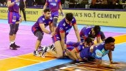 PKL 2023: Naveen Kumar Impresses As Dabang Delhi KC Secure Dominating Win Over Bengal Warriors in Pro Kabaddi League Encounter