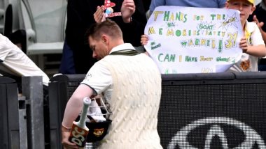 AUS vs PAK, 2nd Test 2023: David Warner Plays His Final Boxing Day Test Inning, Bids Goodbye to MCG in Whites