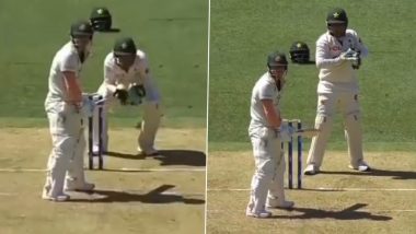 'Ball Leave Karne Ka Tarika Thoda Casual Hai' Fans React With Funny Jokes to David Warner's Bizarre Way to Give Judgement During AUS vs PAK 1st Test 2023 Day 1