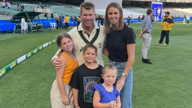 David Warner’s Wife Candice Shares Family Photo from MCG After Australian Batsman’s Last Appearance in Boxing Day Test