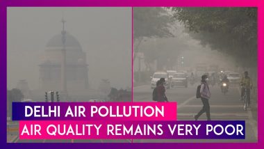 Delhi Air Pollution: Air Quality In National Capital Still Remains Under ‘Very Poor’ Category, AQI Stands At 349
