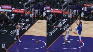‘Why Aren’t You Running Back?’ Devin Booker Left Unimpressed With Teammate Chimezie Metu During Phoenix Suns vs Dallas Mavericks Match in NBA 2023–24, Video Goes Viral