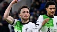 Burnley 0-2 Liverpool, Premier League 2023&ndash;24: Darwin Nunez, Diogo Jota Score as Reds Win On Boxing Day to Move to Top Spot (Watch Goal Video Highlights)