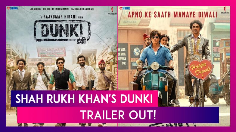 Dunki Trailer: Shah Rukh Khan Steals The Show In This Rajkumar Hirani's ...