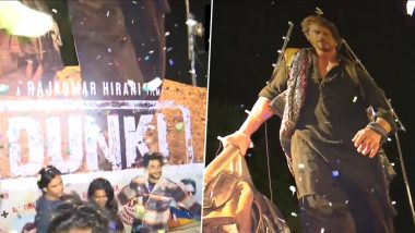 Dunki Fever Grips Mumbai's Iconic Gaiety Galaxy Theatre As Shah Rukh Khan Fans Celebrate First Day First Show (Watch Video)