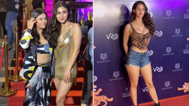 Disha Patani and Ekta Kapoor Grace Mouni Roy’s Restaurant Launch Party in Style (Watch Video)