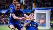 Chelsea 3-2 Brighton, Premier League 2023-24: Enzo Fernandez's Brace Help 10-Men Blues Clinch Victory Over Seagulls (Watch Goal Video Highlights)