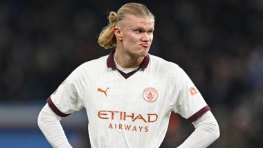Manchester City Manager Pep Guardiola Gives Update on Erling Haaland’s Injury Ahead of FA Cup Tie Against Tottenham Hotspur
