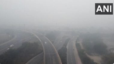 Delhi Weather: 12 Flights Diverted to Jaipur, Lucknow So Far Due to Poor Visibility As Dense Fog Engulfs National Capital