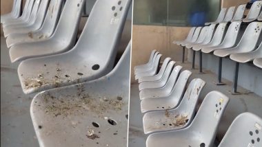 Fan Reveals Filthy Condition of Seats at Wankhede Stadium in Mumbai During IND-W vs AUS-W Test Match, Video Goes Viral