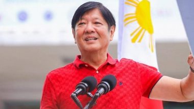 Ferdinand Marcos Jr Tests Positive for COVID-19; Philippine President To Isolate for Five Days, Says Office