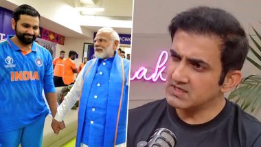 'Worse Words' Gautam Gambhir Slams Rahul Gandhi For 'Panauti' Remark On PM Narendra Modi's Presence During IND vs AUS CWC 2023 Final (Watch Video)