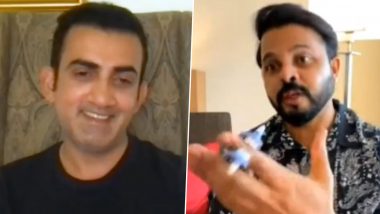 'Sweet and Nice Guy' Old Video of S Sreesanth Praising Gautam Gambhir Goes Viral After Their Heated Exchange During LLC 2023 Eliminator