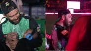 Glenn Maxwell Enjoys Fireworks at Adelaide Oval With Son Logan Maverick Maxwell As Australia Welcomes New Year 2024, Video Goes Viral