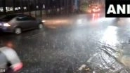 Gujarat Rains: Unseasonal Rainfall in Parts of State, Waterlogging in Bharuch City (Watch Videos)