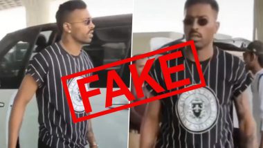 Fact Check: Did Fans Shout 'Mumbai Cha Raja Rohit Sharma' In Front of New Mumbai Indians Captain Hardik Pandya At Airport? Here’s the Truth About Viral Video