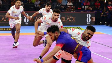 How to Watch Haryana Steelers vs Gujarat Giants PKL 2023 Live Streaming Online on Disney+ Hotstar? Get a Live Telecast of the Pro Kabaddi League Season 10 Match and score Updates on TV