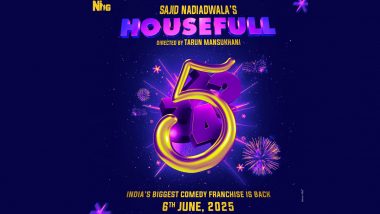 Housefull 5: Akshay Kumar and Riteish Deshmukh's Comedy Franchise To Arrive in Theatres On June 6, 2025 (View Post)