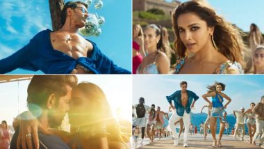 Fighter Song ‘Ishq Jaisa Kuch’ Out: Hrithik Roshan and Deepika Padukone’s Steamy Chemistry in This Romantic Track Is Too Hot To Handle (Watch Video)