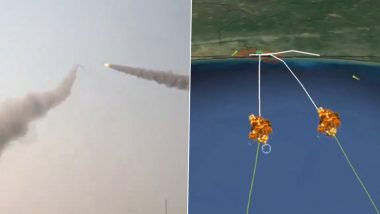 Astrashakti 2023: Akash Air Defence Missile System Demonstrates Unprecedented Firepower, Destroys Four Targets Simultaneously (Watch Video)