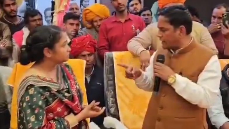 ‘Nayi Naukri Hai, Apko Takleef Ho Jaegi’: Rajasthan BJP MLA Lalaram Bairwa’s Open Threat to Officer, Video Surfaces