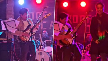 Meghalaya CM Conrad Sangma Showcases His Musical Talent, Plays Guitar Like a Pro (Watch Video)