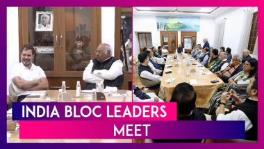 INDIA Bloc Leaders Meet At Congress President Mallikarjun Kharge’s Residence, Next Meet’s Date To Be Announced Soon