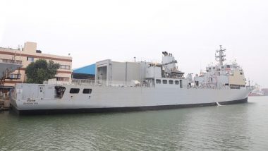 Indian Navy Day 2023: INS Sandhayak Inducted Into Fleet on Navy Day