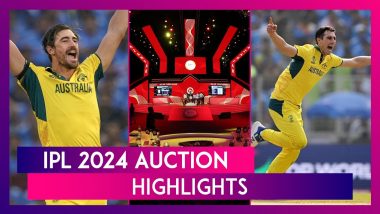 IPL 2024 Auction Highlights: Mitchell Starc Becomes IPL's Most Expensive Player Ever, Pat Cummins First To Breach Rs 20 Crore Mark