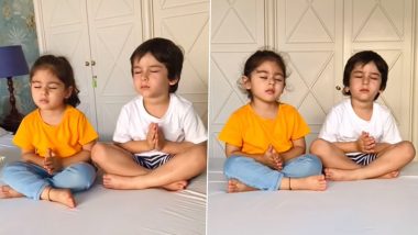Taimur Ali Khan Birthday: Aunt Soha Ali Khan Drops an Adorable Video Featuring Her Daughter Inaaya Naumi Kemmu and Nephew, Pens the Sweetest Note for ‘Tim Tim’