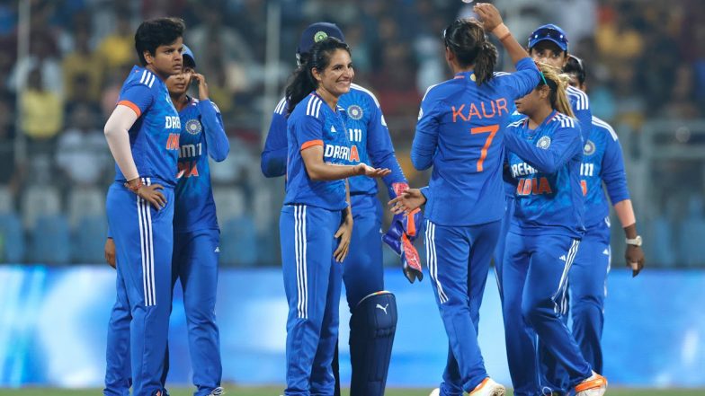 India Women vs Australia Women 1st T20I 2023–24 Preview: Likely Playing XIs, Key Players, H2H, and Other Things You Need To Know About IND-W vs AUS-W Cricket Match in Navi Mumbai