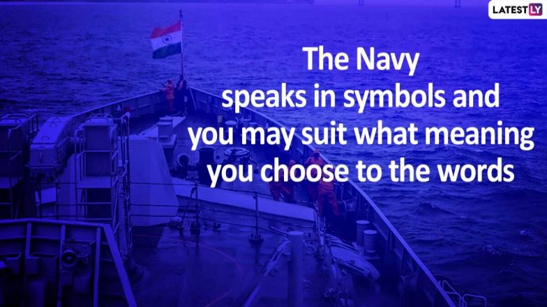 Indian Navy Day 2023 Images & HD Wallpapers for Free Download Online: Wish Happy Navy Day To Celebrate the Historic Day for Naval Branch of Indian Army
