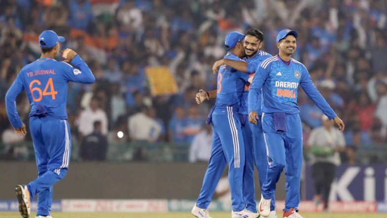 India Break Pakistan’s Record of Most T20I Wins in Men’s Cricket With Victory Over Australia in Raipur