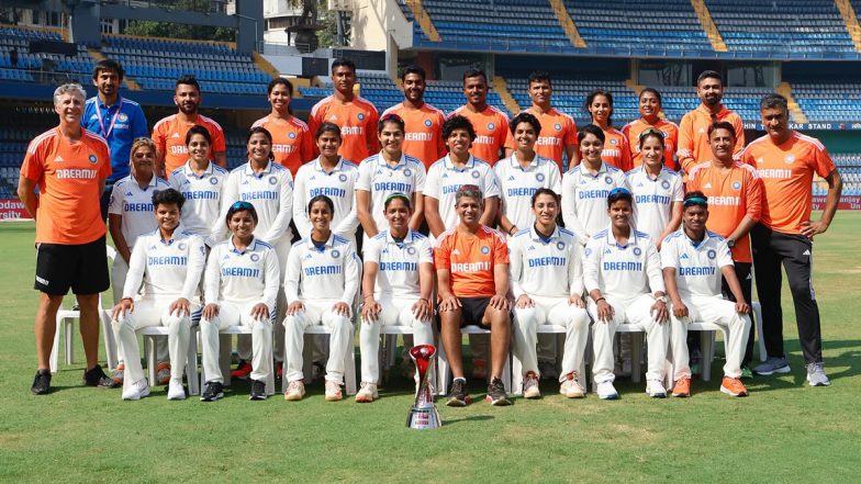 ‘My Team! My Pride’ Captain Harmanpreet Kaur Reacts After India Women Beat Australia Women for the First Time in Test Cricket