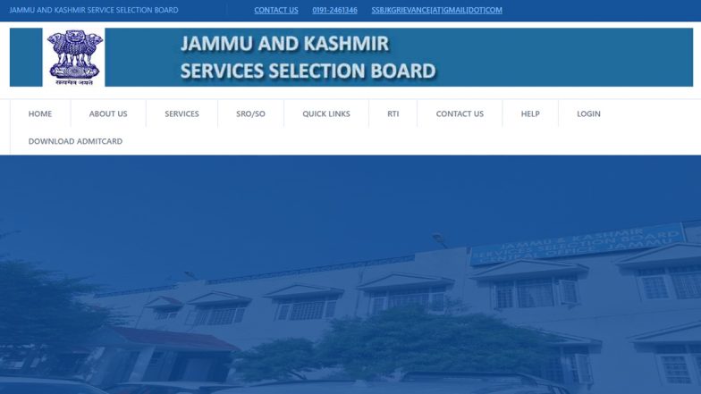JKSSB Recruitment 2023: Vacancies Notified for 201 Posts in Social Welfare Department, Apply Online at jkssb.nic.in From December 15