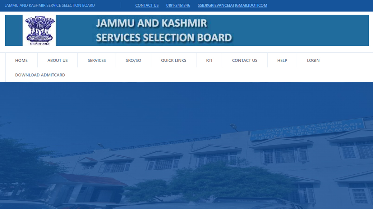 Information News Apply For 201 Posts Of JKSSB Recruitment 2022 At information-news-apply-for-201-posts-of-jkssb-recruitment-2022-at