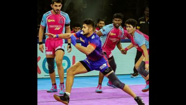 How to Watch Haryana Steelers vs Jaipur Pink Panthers PKL 2023-24 Live Streaming Online on Disney+ Hotstar? Get Live Telecast of the Pro Kabaddi League Season 10 Match and Score Updates on TV