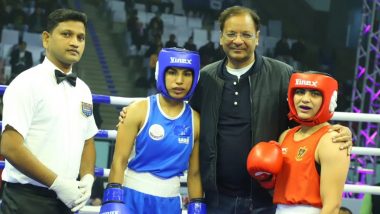 Women’s National Boxing Championship 2023: Services’ Jaismine Lamboria, Arundhati Choudhary Strike Gold Medal, World Champion Saweety Boora Defends Her National Title