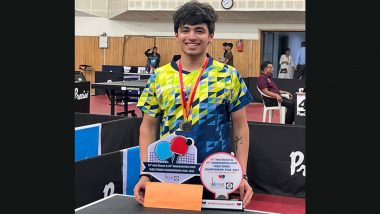 Jash Modi, Raegan Albuquerque Bag Titles at Maharashtra State Table-Tennis Championships 2023