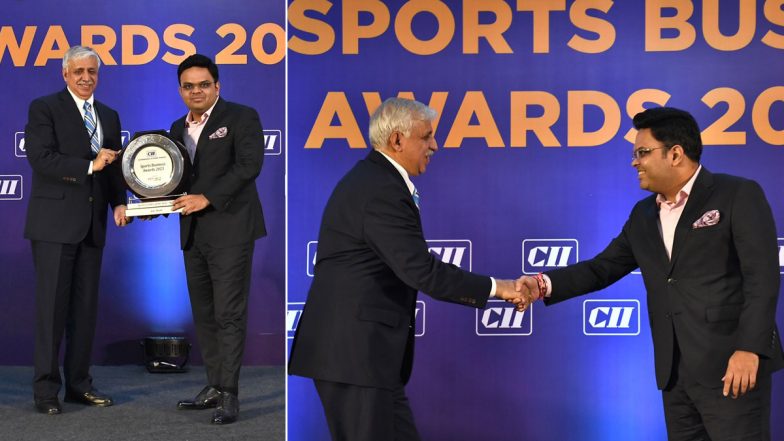 BCCI Honorary Secretary Jay Shah Wins Sports Business Leader of the Year Award at CII Sports Business Awards 2023