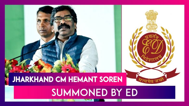 Jharkhand CM Hemant Soren Summoned By ED; JMM Leader To Appear Before ...