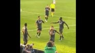 Jude Bellingham Blows Kiss at Fan Showing Middle Finger After His Goal in Real Madrid&rsquo;s 1&ndash;1 Draw Against Real Betis in La Liga 2023&ndash;24, Video Goes Viral!