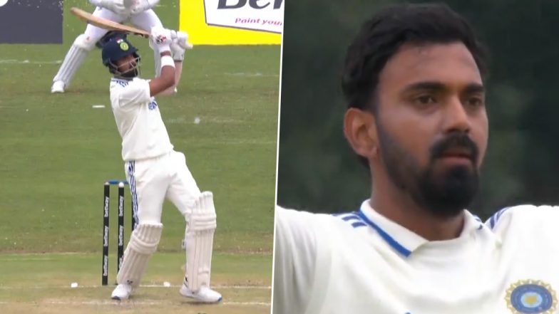 Dispatched! KL Rahul Brings Up His 8th Test Century With Massive Six During IND vs SA 1st Test 2023 (Watch Video)