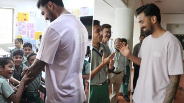 ‘Truly Inspiring’ KL Rahul Spends Time With Children at NGO Vipla Foundation, Shares Heartwarming Pictures on Social Media Ahead of India's Tour of South Africa 2023-24