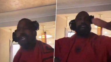 Kanye West Reacts to ‘You Ain’t God’ Remark; Rapper Shouts ‘Shut Up, Be Quiet, Before You Get Exiled’ (Watch Video)