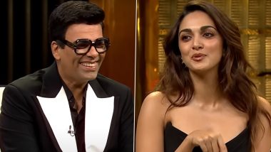 Koffee With Karan Season 8 Promo: Kiara Advani Shares Key to Blissful Marriage With Sidharth Malhotra, Reveals 'We Never Sleep Over a Fight' (Watch Video)