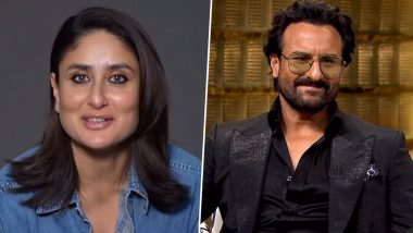 Kareena Kapoor Khan Recalls Special Connection With Hubby Saif Ali Khan, Says 'He Is My Universe and My Eyes Lit Up Everytime I See Him' During KWK S8 Episode (Watch Video)